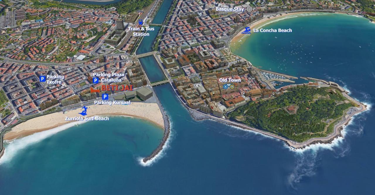 Betijai - Basque Stay Сан-Себастьян Екстер'єр фото